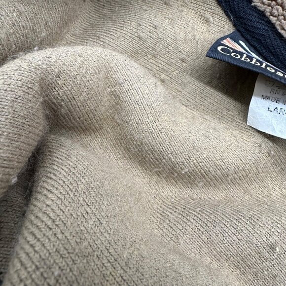 Vintage Cobblestone Canyon Fleece Jacket Large Teddy Bear Band USA 90s Y2K - Picture 7 of 8